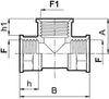 Tee Fitting - Female - BSP