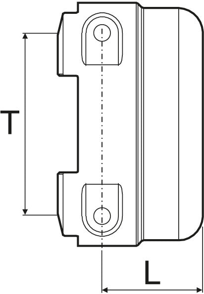 Blanking Cap - Fittings with Fork Coupling