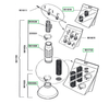 Foam Marker/Bout Marker Complete Kit -TF-TJ EX 24 Spares
