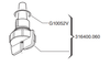 Suction Filter - 316 / 317 Series - OLD TYPE - SPARES