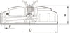 Tank Lids ~ Lids : Female Threaded c/w Spring Breather & Gasket