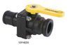 Standard Port 4 Stubby Ball Valves - 2"