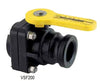 Standard Port 4 Stubby Ball Valves - 2"