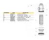 Suction Filter - Series 319 - with threads coupling (3" BSP)