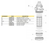 Suction Filter - Series 316 - threaded coupling G 1"1/2 BSP