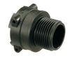Straight Hosetail Fitting with Fork Coupling - Male Thread with Female Connection