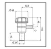 Mini Suction Filters - Series 309 - G 3/4"