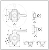 5 Way Ball Valve - Series 453 (1" to 2")