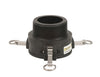 Cam Lever Couplings : Part B - Female Coupler X Male Thread