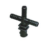 Hose Barb Dry Boom Nozzle Bodies-No DCV