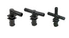 Hose Barb Dry Boom Nozzle Bodies-No DCV