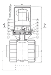 Electric Ball Valve - 2 & 3 Way (1" to 2") Spare  Parts