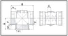 Union ''Tees'' with fastening slots
