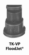 Nozzle - FloodJet Wide Angle Flat Spray Tips : TK-VP