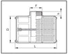 Filter ~ "T" Filter Foot Strainer - Mesh 16