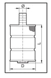 Filter ~ Foot Strainer - Steel