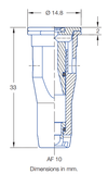 Air-Injector flat spray nozzles - ID3