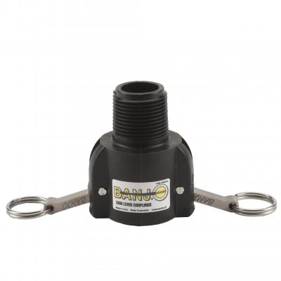 Cam Lever Couplings : Part B - Female Coupler -> Male Thread