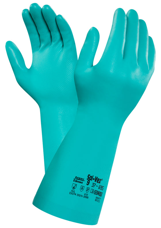 Solvex® 37-695 : Chemical Resistant Nitrile Gloves