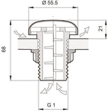 Tank Accessories ~ Breather Valves : Labyrinth Breather Valve
