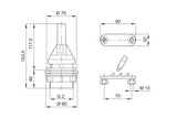 Drain Valves ~ 2” BSP Anti-Pollution Drain Valve