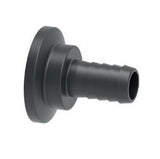 Straight hose fitting with clamp coupling