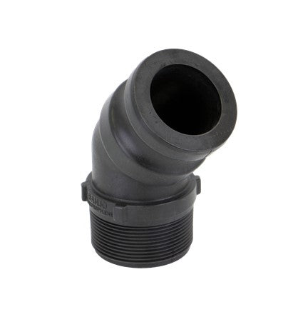Cam Lever Couplings : Part F - Male Adapter x Male Thread 45°
