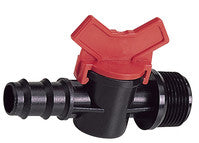  Irrigation Ball Valves ~ Mini valve Threaded / Indented, PN6