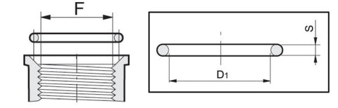 Gasket ~ OR Seal Fittings