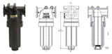 Manifold Flange T Line Strainer - 2"