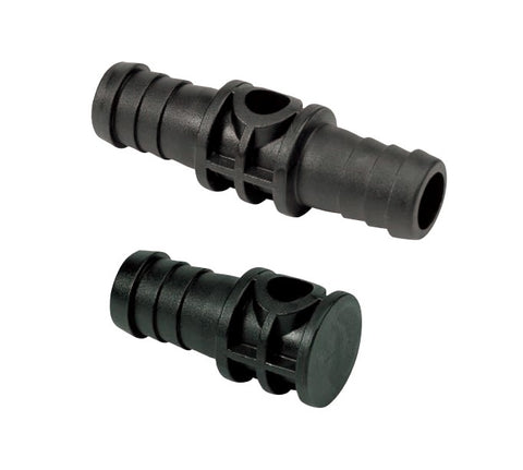 Hose Barb Dry Boom Nozzle Bodies - No DCV
