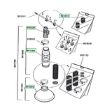 Foam Marker/Bout Marker Complete Kit -TF EV 24 Spares