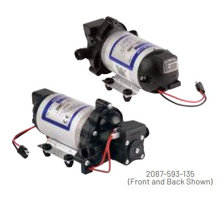 8007 Series Diaphragm Pumps - Bypass and Automatic-Demand 12 VDC with Electrical Package